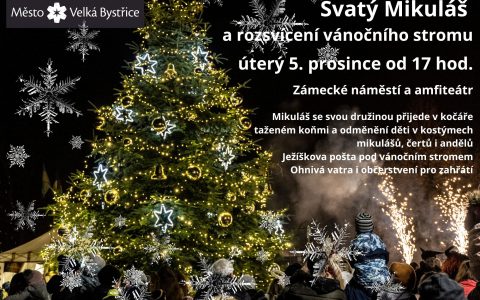 SVATÝ MIKULÁŠ A ROZSVÍCENÍ VÁNOČÍHO STROMU