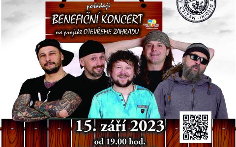 STRACENÉ RÁJ -benefiční koncert na projekt OTEVŘEME ZAHRADU