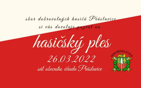 HASIČSKÝ PLES