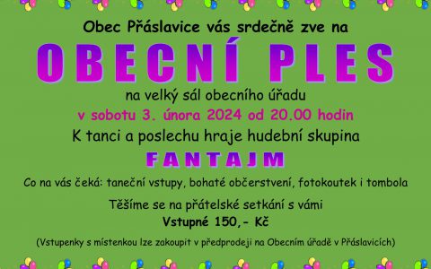 OBECNÍ PLES