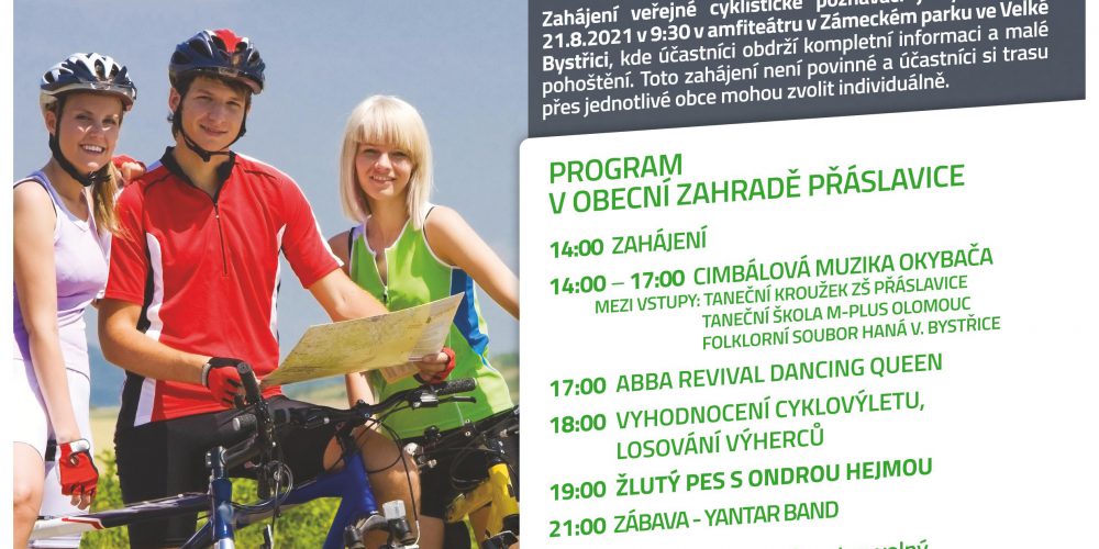 DEN REGIONU BYSTŘIČKA – PŘÁSLAVICE