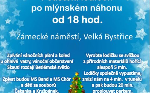 ZPÍVÁNÍ U VÁNOČNÍHO STROMU