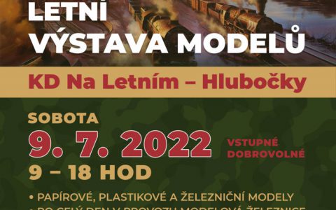LETNÍ VÝSTAVA MODELŮ
