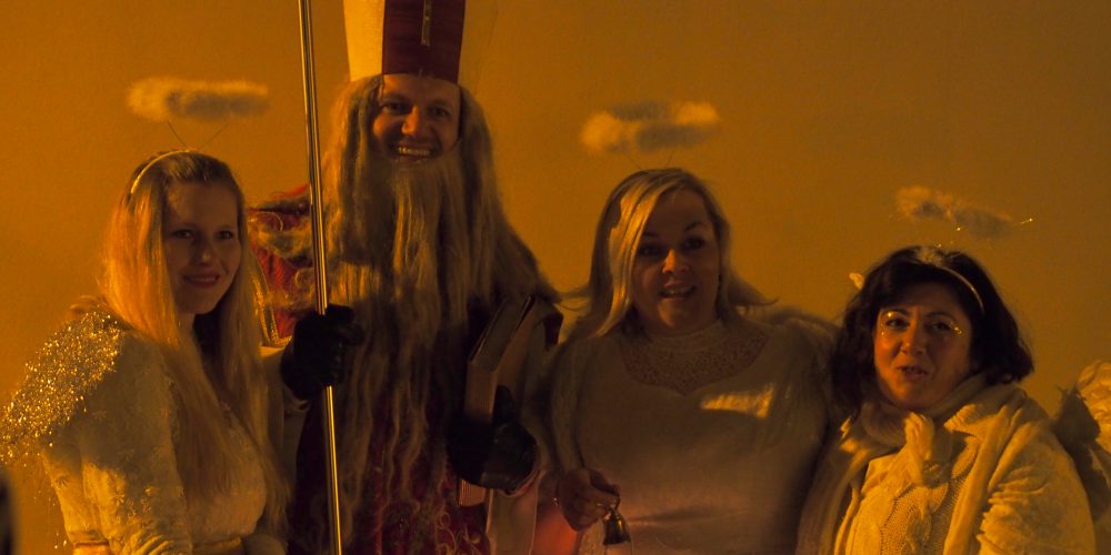 Sv. Mikuláš a rozsvícení vánočního stromu