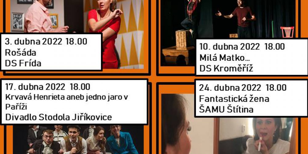 APRÍLOVÉ DIVADLENÍ