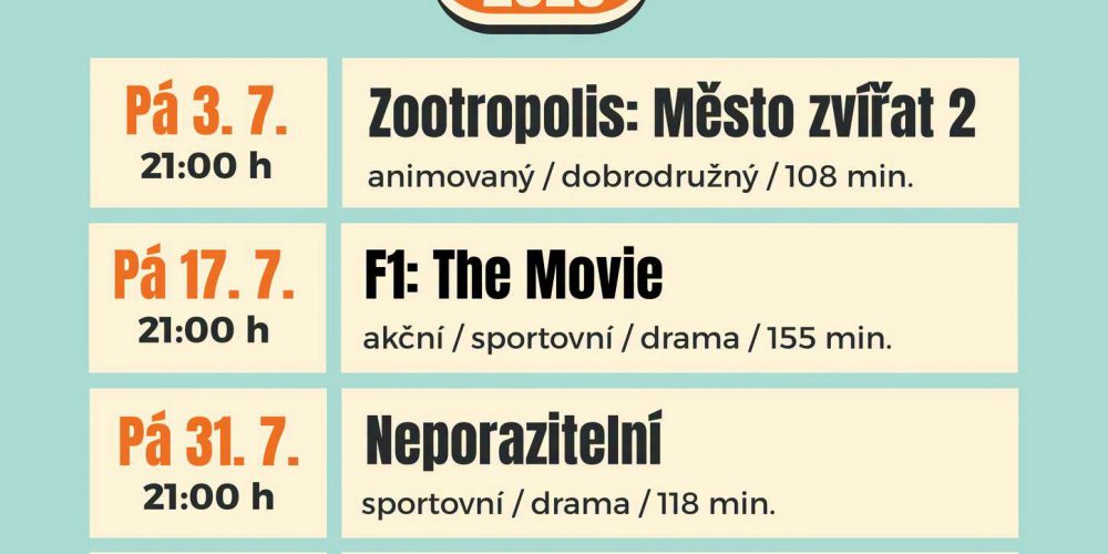 LETNÍ KINO HLUBOČKY