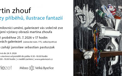 MARTIN ZHOUF          OBRAZY PŘÍBĚHŮ, ILUSTRACE FANTAZIÍ
