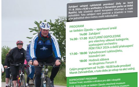 Veřejná cyklojízda a Den mikroregionu Bystřička