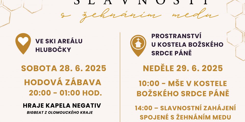 HODOVÉ SLAVNOSTI s žehnáním medu